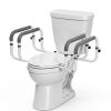 Vive Health Toilet Safety Rail LVA1055 Adjustable 300lb Support-7