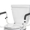 Vive Health Toilet Safety Rail LVA1055 Adjustable 300lb Support-3