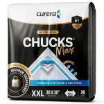 CHUCKS MAX LeakLock Underpad 5x5 Inch Model CUR-3036BR Hospital Grade-0