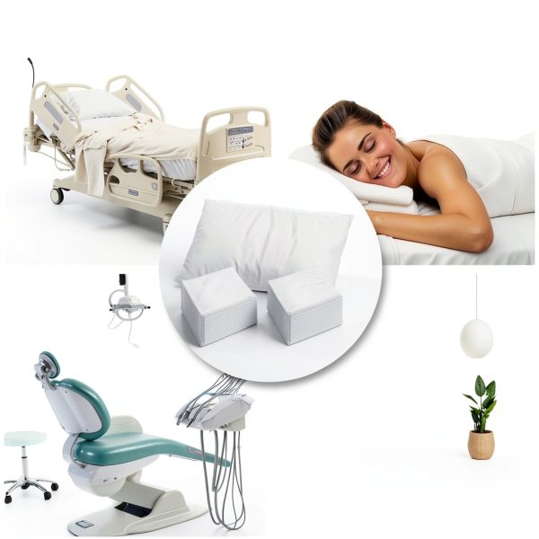UrbanRoots Disposable Pillow Cases 30x21 Inch Pack of 100 Soft-3