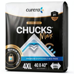 CHUCKS MAX Hospital Underpad 4XL 40x40 LeakLock Absorbent Pad-0