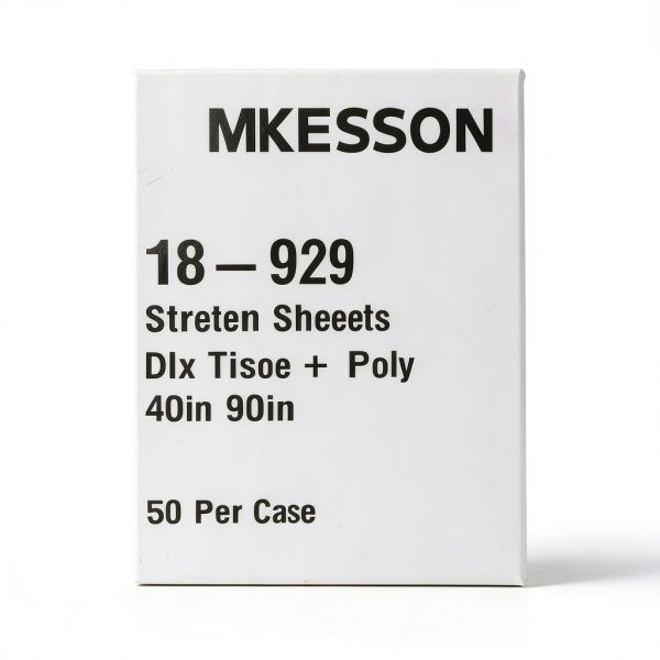 McKesson Disposable Stretcher Sheet 40x90 Deluxe Tissue Cover-5