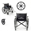 Medline Bariatric Wheelchair MDS806900 Extra Wide 24" Seat Heavy Duty-5