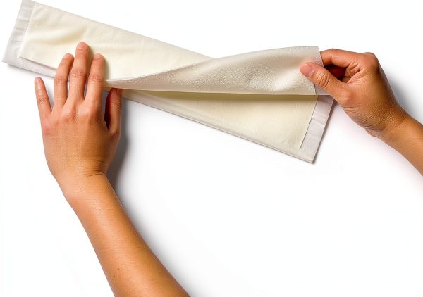Medline Skinfold Dry Sheet 14x6 Inch Pack of 10 Super Absorbent-2
