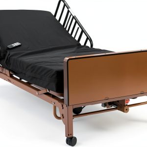 Hospital Bed MedPlus Steel Foam Adjustable Frame 450lb Capacity-0