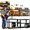 Garage Shelving SHELF Powder‑Coated Rack 78x46x20 in – Adjustable-1