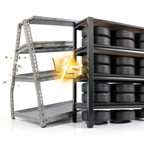 Garage Shelving SHELF Duty Metal Adjustable Five Tier Storage Rack-2