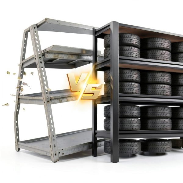 Garage Shelving SHELF Powder‑Coated Rack 78x46x20 in – Adjustable-2