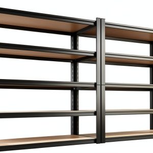 Garage Shelving SHELF Powder‑Coated Rack 78x46x20 in – Adjustable-0