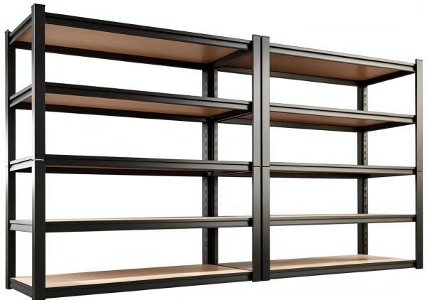 Garage Shelving SHELF Powder‑Coated Rack 78x46x20 in – Adjustable-0