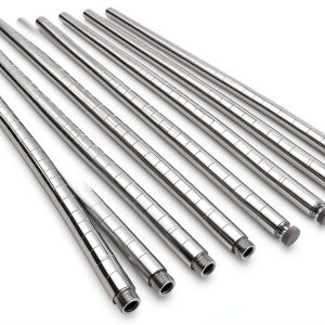 HSS 82" Wire Shelving Pole Chrome 4-Pack Commercial Steel 1" Diameter-0