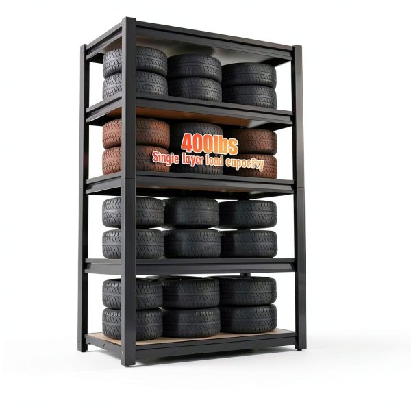Garage Shelving SHELF Powder‑Coated Rack 78x46x20 in – Adjustable-4