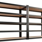 Garage Shelving SHELF Duty Metal Adjustable Five Tier Storage Rack-0