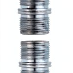 1 Inch Metal Rack Connector Jamiikury 4 Piece Threaded Pole Set-0