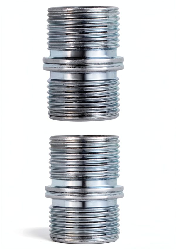 1 Inch Metal Rack Connector Jamiikury 4 Piece Threaded Pole Set-0