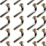 M7 Heavy-Duty Rack Safety Bolt ZYAMY 25pcs Carbon Steel J-Bolt-0
