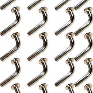 M7 Heavy-Duty Rack Safety Bolt ZYAMY 25pcs Carbon Steel J-Bolt-0