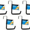 Hook Rafter Super Bulk Heavy Duty Hook Crawford Black Vinyl 50lb-0